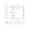 revizni dvirka pod obklad do zdiva rdszo 700x700x12,5 gkbi us rozmery