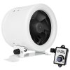 potrubni ventilator dalap mf 200 ec s uspornym motorem a regulatorem otacek