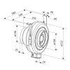 ventilator do potrubi vents vkmz 200 rozmery