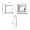prepinac regulator otacek vents p2 10 rozmery