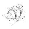 ventilatot do potrubi vents tt 125 pro rozmery