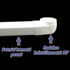 pvc redukce 90 z kulateho na hranate potrubi 125mm 204x60mm pouziti 03