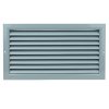 ventilacni mrizka extrudovany hlinik wdpg 400x250 mm seda