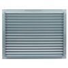ventilacni mrizka extrudovany hlinik wdpg 400x300 mm seda zadni pohled
