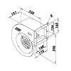 dalap skt 200x102 do ctyrhraneho potrubi 200x102 mm