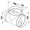 odbocka t kovova o 200 o 150 mm 1323 2