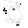 upevnovaci svorka s ochrannou gumou o 250 mm 962 2