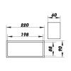 dalap 9193 vnitrni hranata spojka 220x90 mm 2
