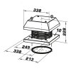 stresni ventilator dalap batron o 213 mm 700 m h 479 5