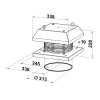 stresni ventilator dalap batron o 213 mm 900 m h 480 5