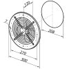 prumyslovy ventilator kruhovy tfo 200 05