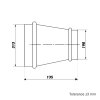 kovova redukce osova 315 na 200 mm 03