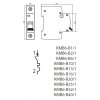 Jistič  1A jednofázový KMB6-B1/1 B 2 Kanlux 1 A/1/B