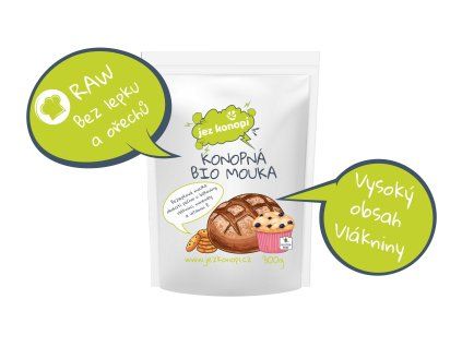 85 bio konopna mouka 300g