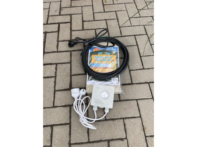 Zimovací set kabel 10m+ termostat + textilie