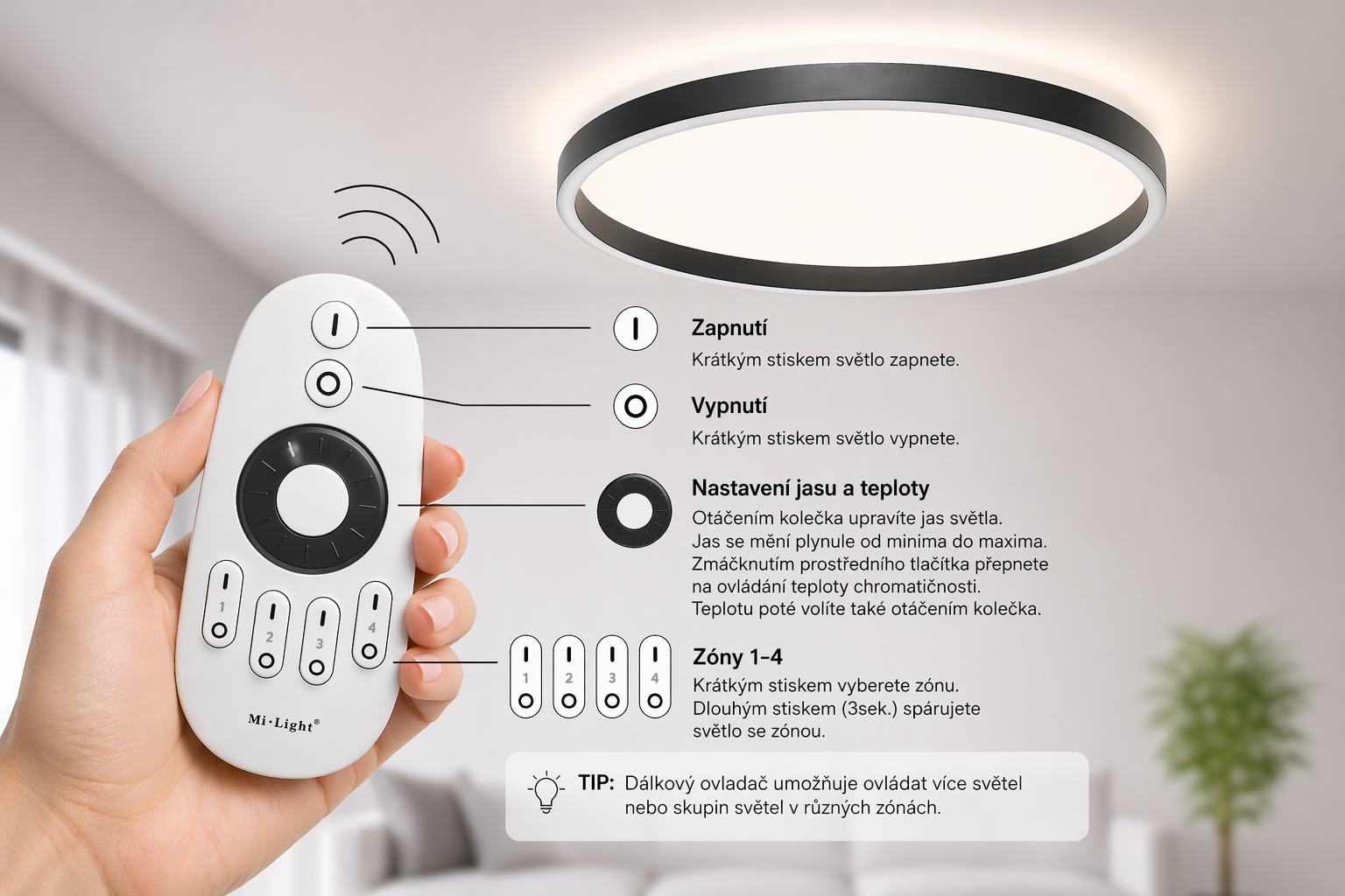 Udělejte z hloupého osvětlení chytré světlo