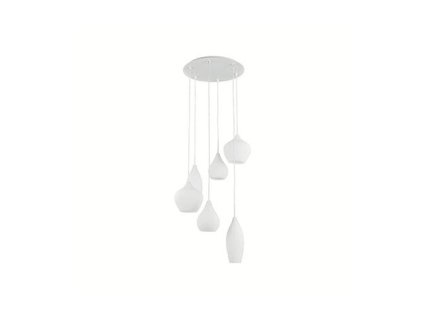 Lustr Soft SP6 Bianco, 6xE14, 40W (ŠÍŘKA 600 mm)