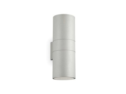 Venkovní svítidlo Gun AP2 Big Grigio, 2xE27, 60W (ŠÍŘKA 110 mm)