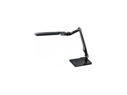 stolní led lampa černá
