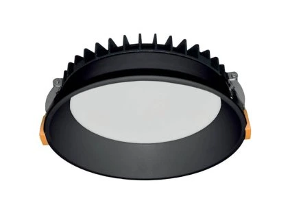 vestavné LED svítidlo černé