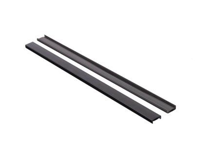 černý difuzor pro LED profil