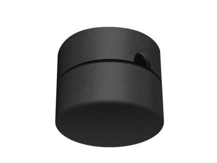 černý držák kabelu ke stropu