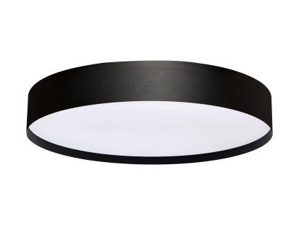 Kulaté stropní LED svítidlo s černým lemem
