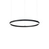 Lustr Oracle slim round, LED, černý (PŘÍKON 32 W, SVĚTELNÝ TOK 3150 lm, ŠÍŘKA 500 mm)