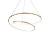 Lustr Oz, LED, zlatý (PŘÍKON 48 W, SVĚTELNÝ TOK 5300 lm, ŠÍŘKA 600 mm)