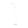 Stojací LED bílá lampa do obývacího pokoje