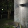 Venkovní svítidlo Andromeda (BARVA antracit, MATERIÁL kov, plast, ODSAZENÍ 120 mm)