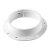 Montážní prstenec pro Idris 80, bílý