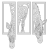 ZEBRA TRIO vykres