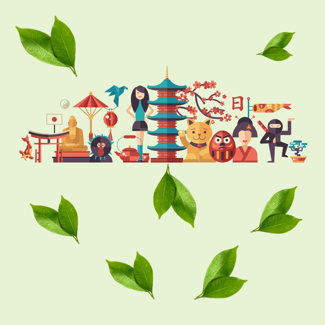 Japonské legendy a příběhy spojené se sypaným zeleným čajem