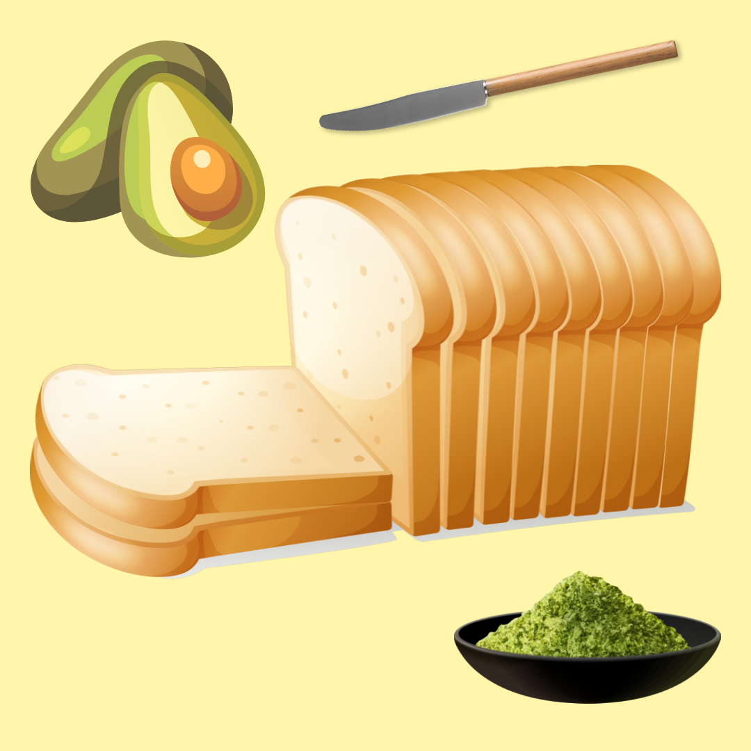 Matcha avokádová pomazánka