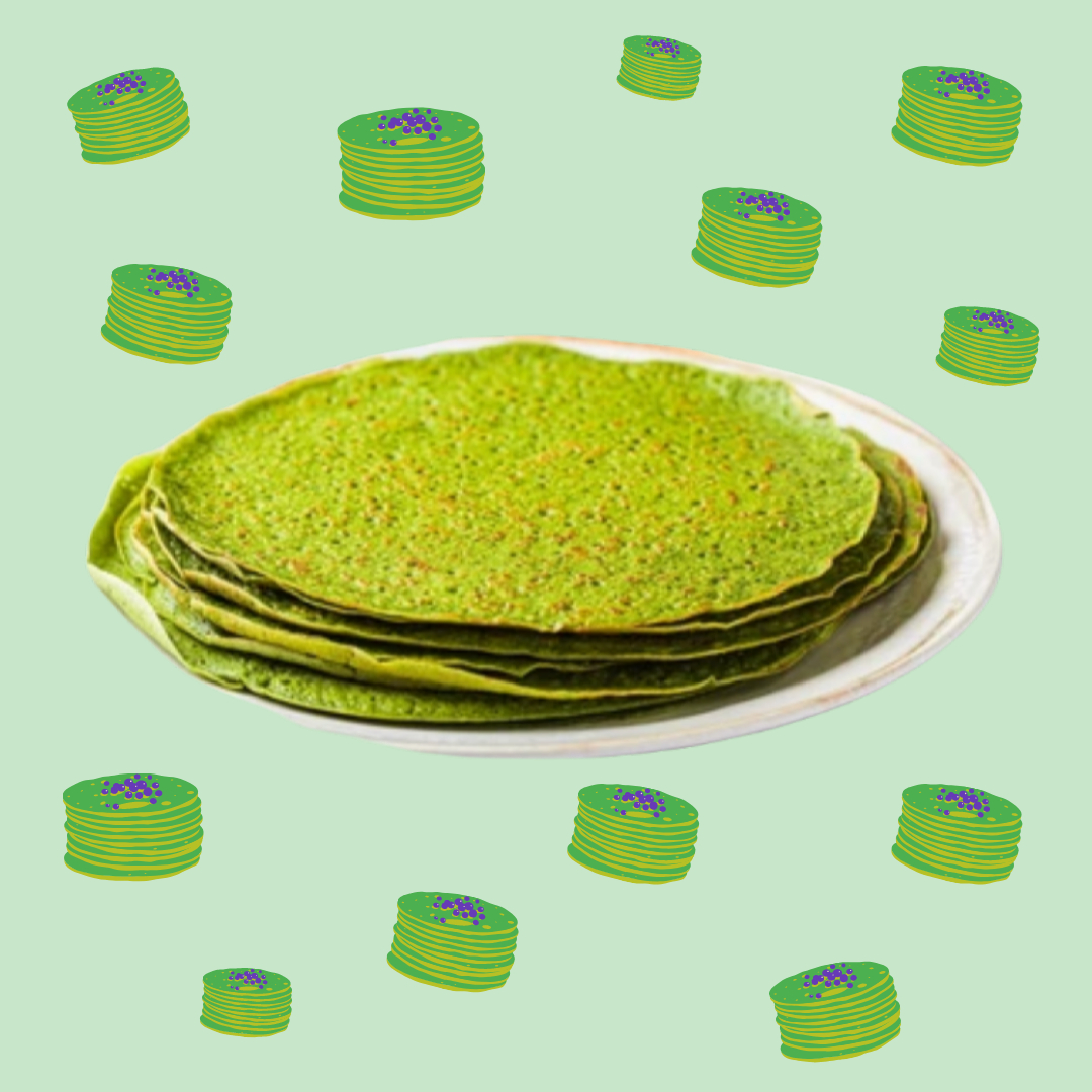 Matcha palačinky