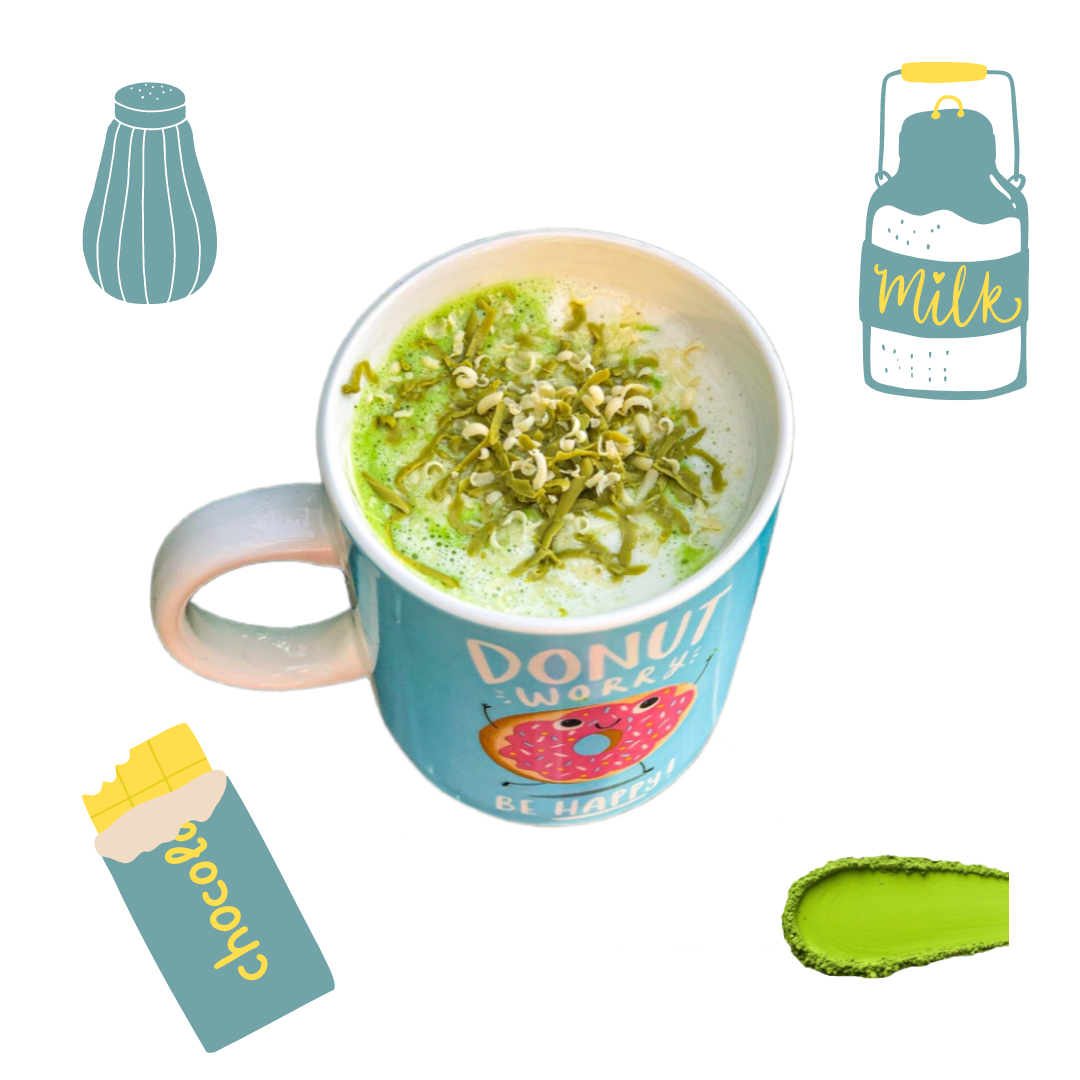 Matcha bílá čokoláda