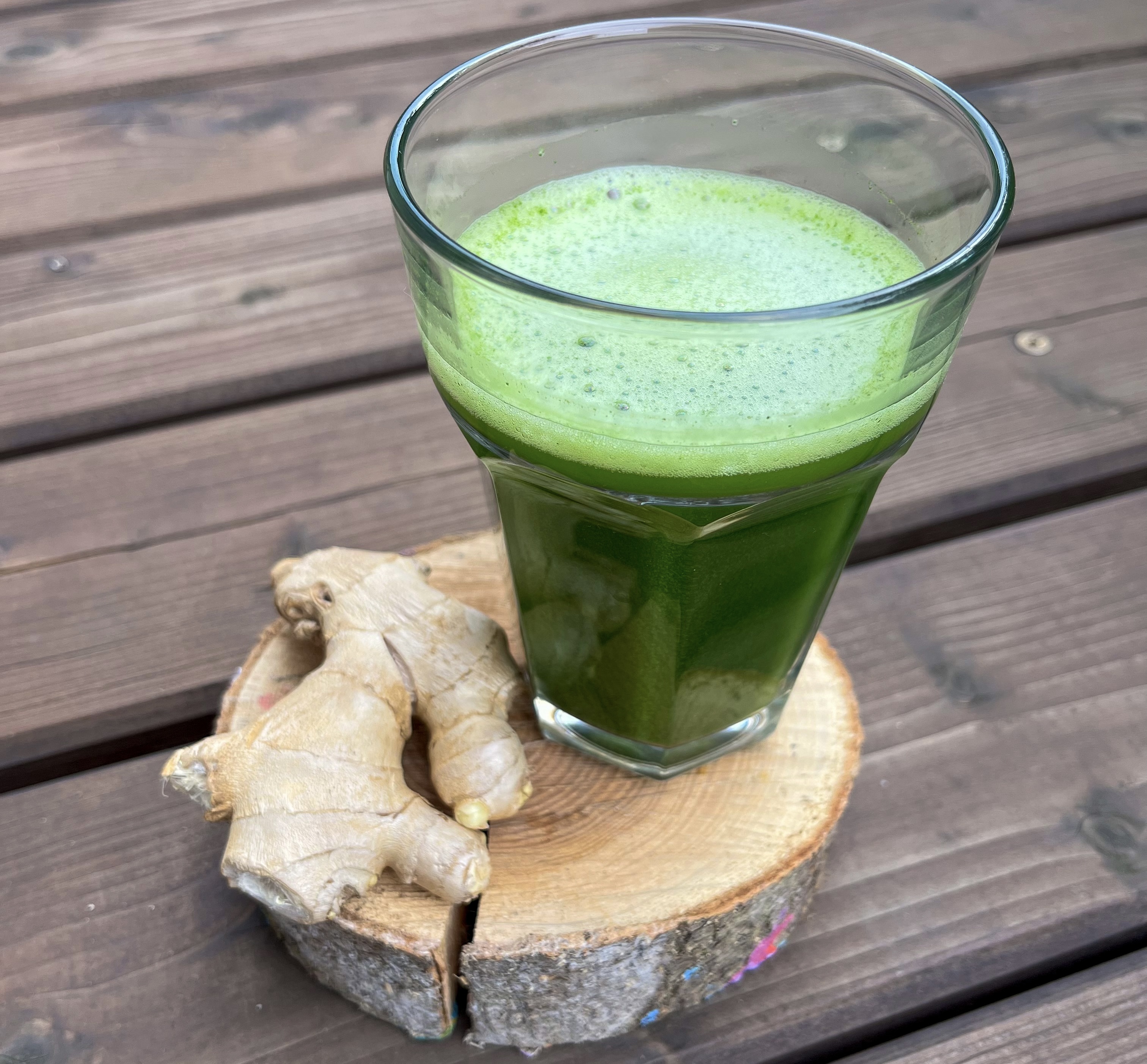 Immunity drink z čaje matcha - recept