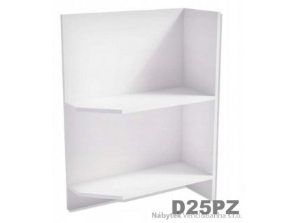 kuchyňská skříňka dolní, rohový regál z laminátové DTD Sycylia D25PZ gala