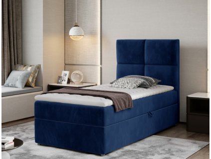 Čalouněná jednolůžková postel kontinentální Box Spring Rivia Kronos 09 eltap
