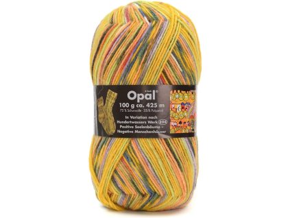 Příze Opal Hundertwasser Werk 894 – Positive Seelenbäume - barevná varianta 894