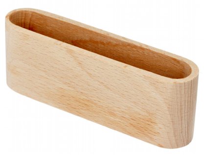 Dřevěný stojánek na vizitky