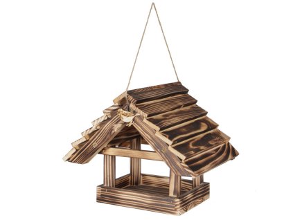 dřevěné krmítko pro ptáky XXL