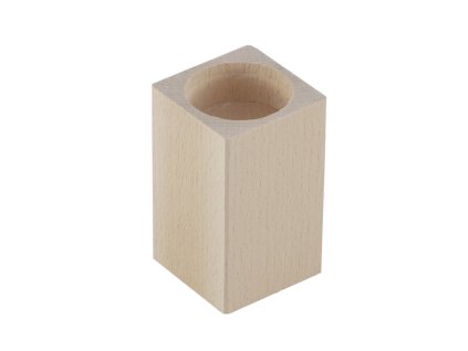 Čtvercový svícn 4 cm