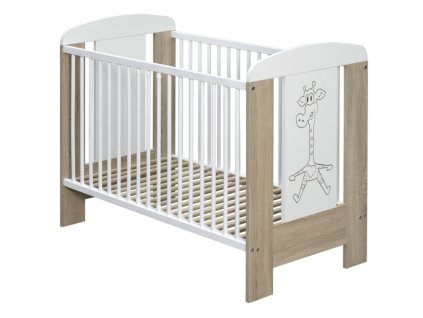 detska postel kamil zirafa bila sonoma