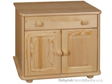 dřevěný botník z masivního dřeva borovice drewfilip 17