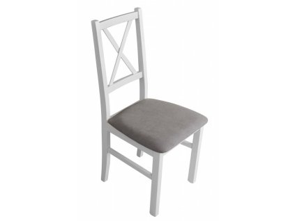 dřevěná čalouněná jídelní židle z masivu Nilo 12 drewmi