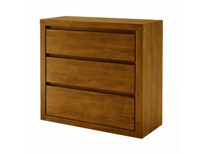 drevena komoda buk 90x90 cm do loznice buk rustikal