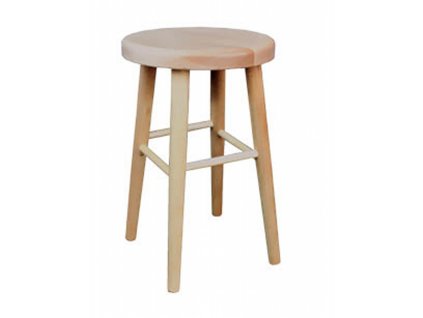 dřevěný barový jídelní taburet z masivního dřeva buk KT242 pacyg