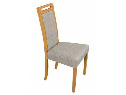 dřevěná čalouněná jídelní židle z masivu Roma 5 drewmi